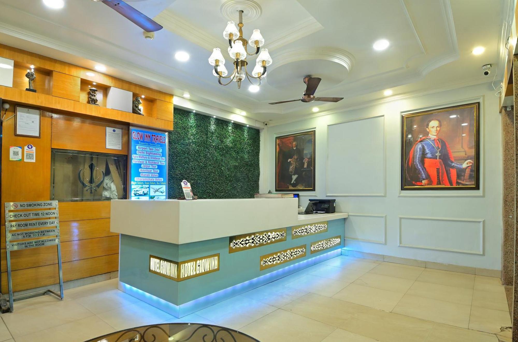Hotel Glow Inn Paharganj-3 Mins Walk From New Delhi Railway Station Exterior foto