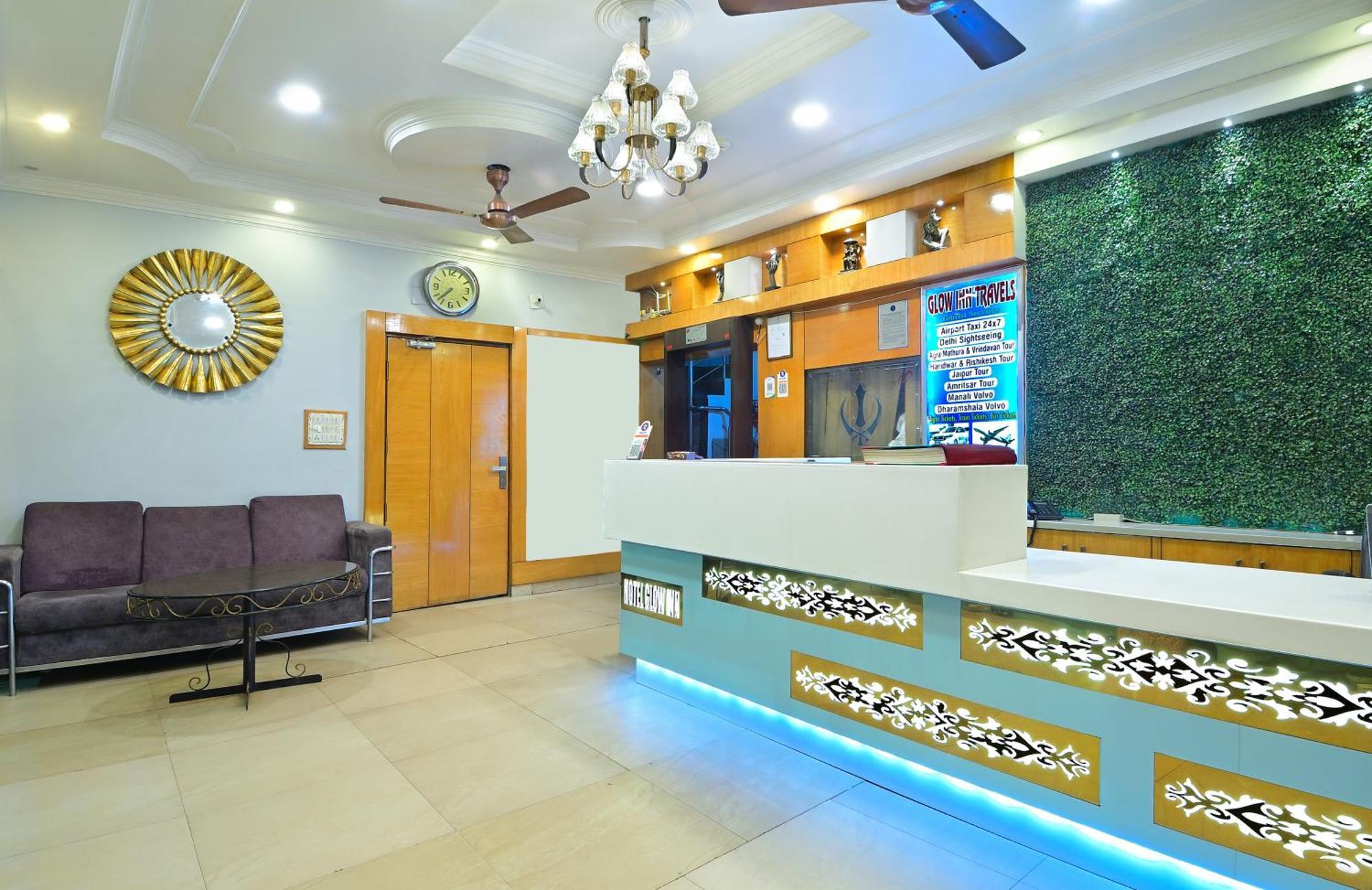 Hotel Glow Inn Paharganj-3 Mins Walk From New Delhi Railway Station Exterior foto