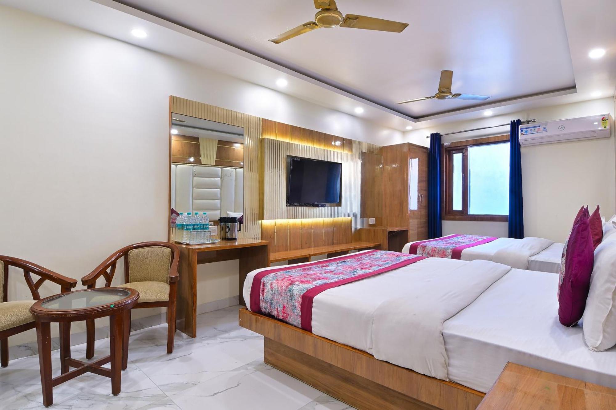 Hotel Glow Inn Paharganj-3 Mins Walk From New Delhi Railway Station Exterior foto