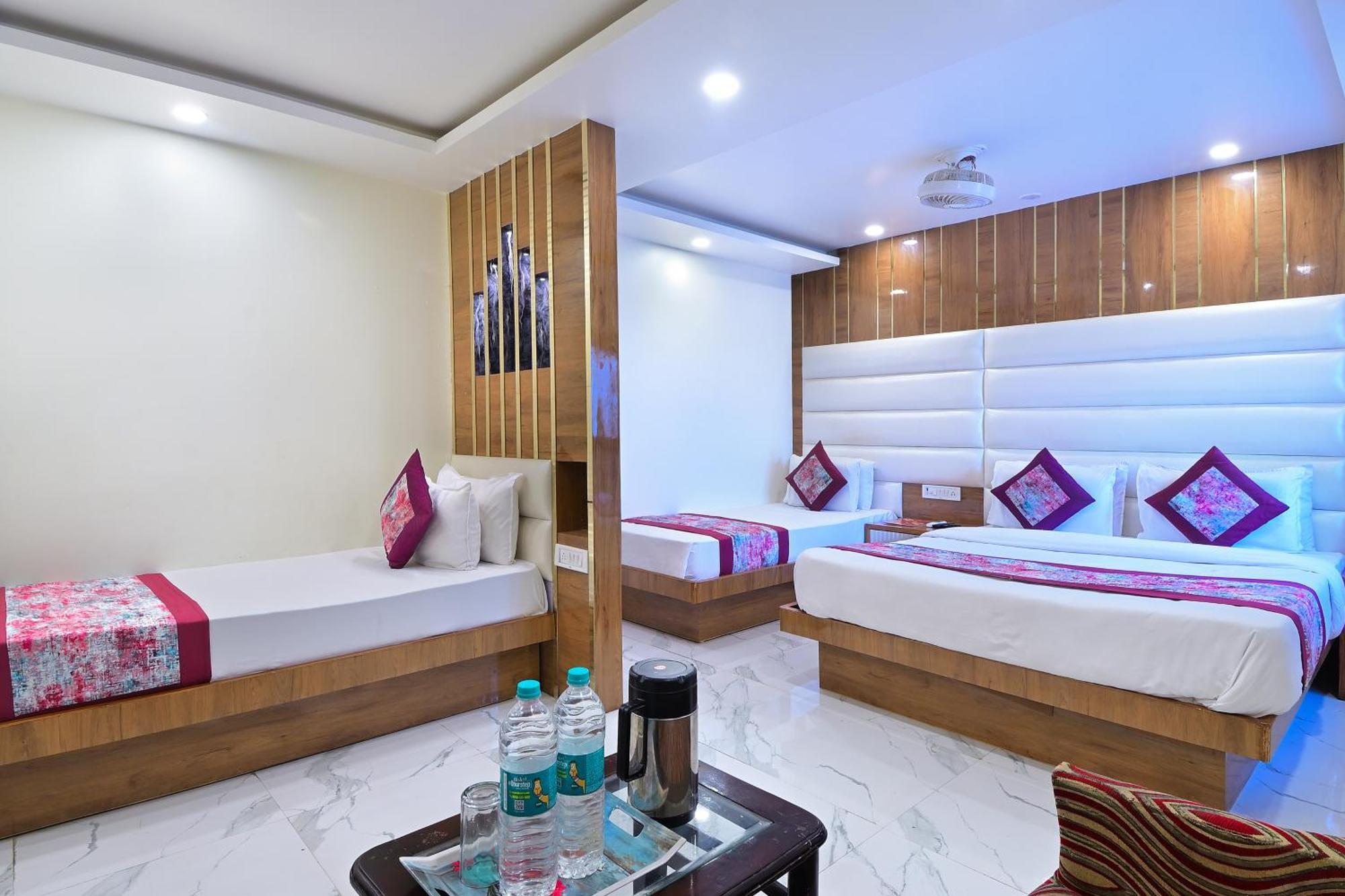 Hotel Glow Inn Paharganj-3 Mins Walk From New Delhi Railway Station Exterior foto