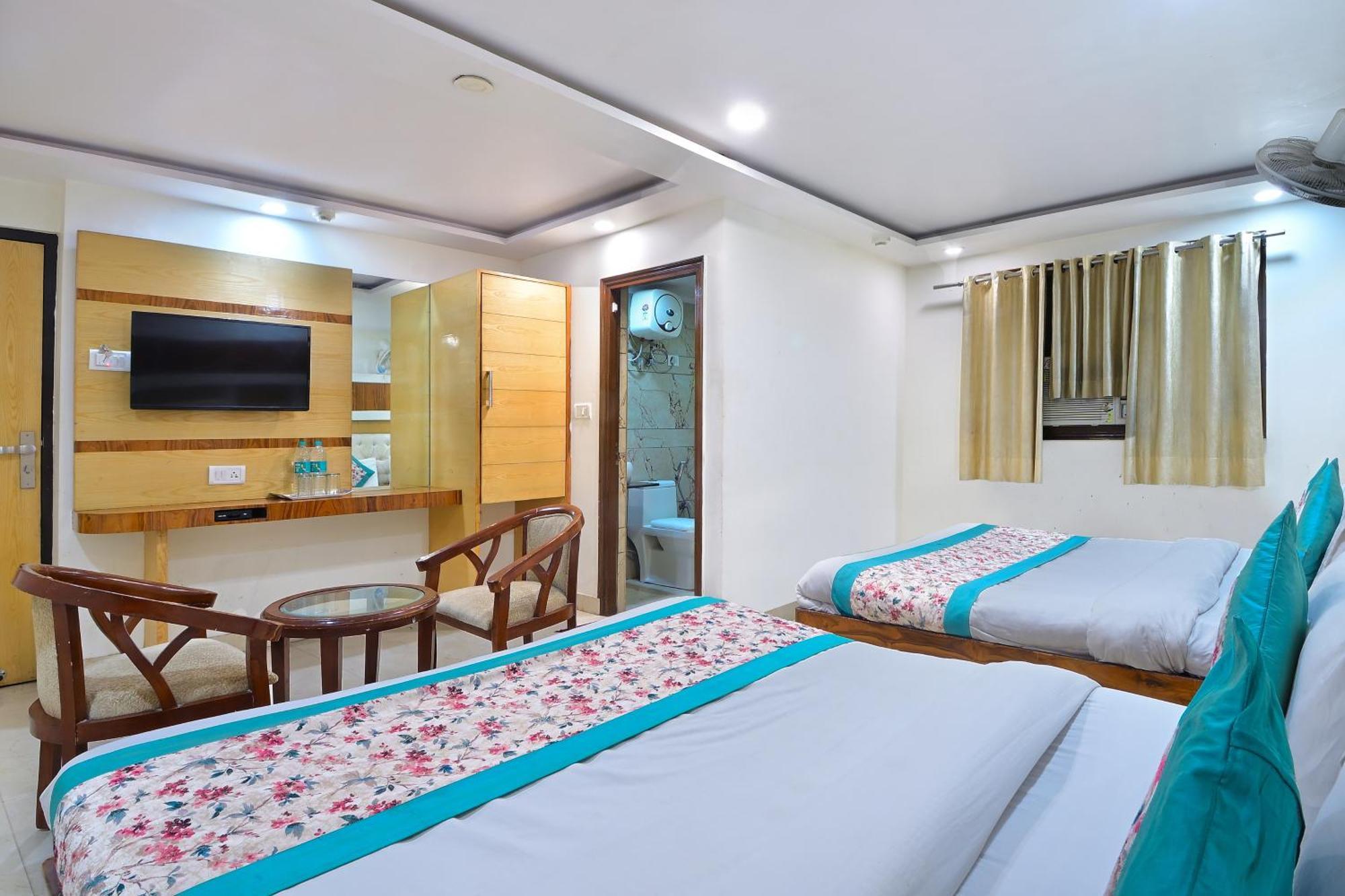 Hotel Glow Inn Paharganj-3 Mins Walk From New Delhi Railway Station Exterior foto